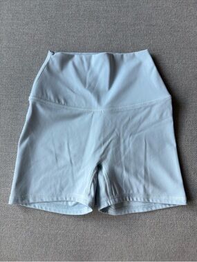 3/$15 Garage Light Blue High-Waist Bike Shorts